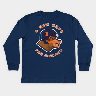 Bear Down! We have new hope in Chicago Kids Long Sleeve T-Shirt